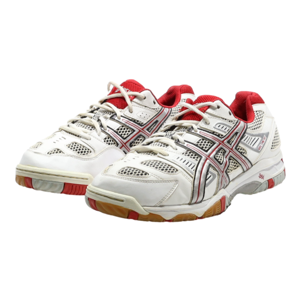 ASICS Sneaker Trainers White Synthetic Mens UK 10.5 Hot on Sale