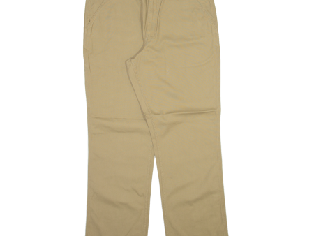 CARHARTT Mens Trousers Beige Relaxed Straight W36 L32 Online Sale