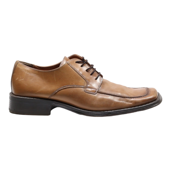 BATA Derby Shoes Brown Leather Mens UK 8 Online Hot Sale