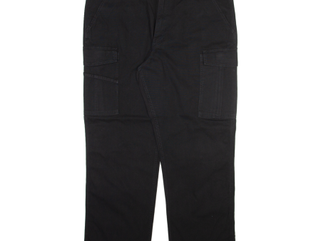 CARHARTT Cargo Mens Trousers Black Relaxed Straight W40 L30 For Sale