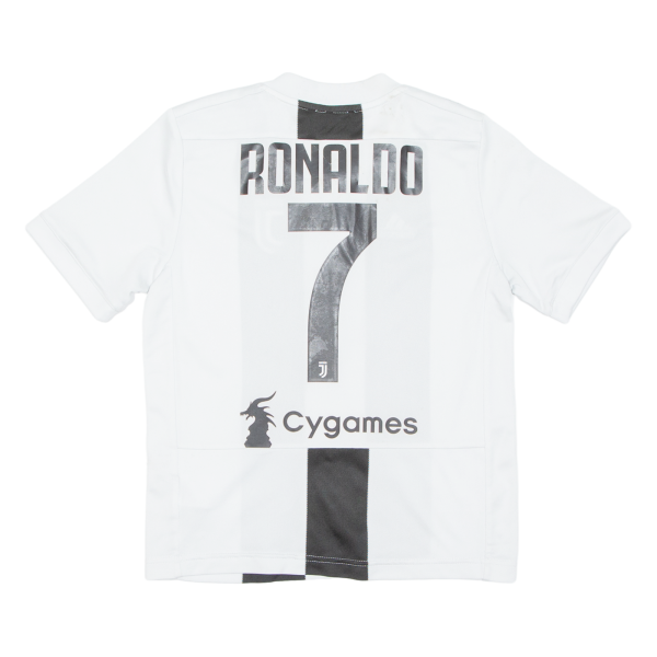 ADIDAS Ronaldo Boys Football Shirt Jersey White V-Neck M Online Sale