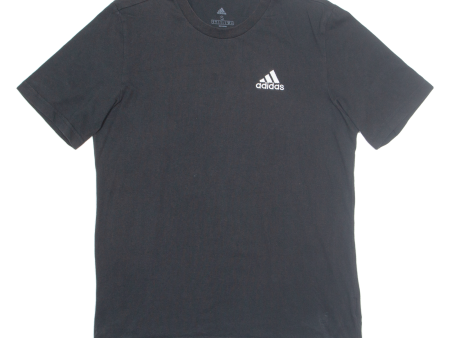 ADIDAS Mens T-Shirt Black S Online now