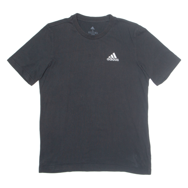 ADIDAS Mens T-Shirt Black S Online now