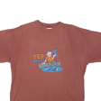 YES OR NO Fish Mens T-Shirt Maroon L For Cheap