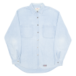 LEVI S Mens Denim Shirt Blue Long Sleeve M on Sale