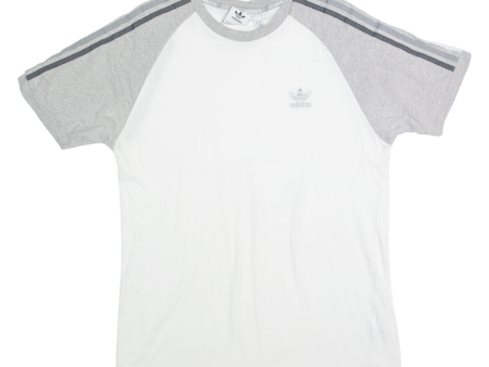 ADIDAS Mens T-Shirt White M Sale