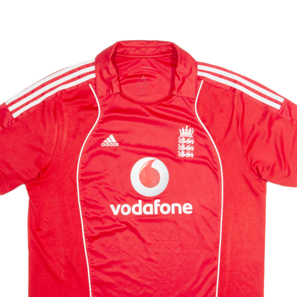 ADIDAS England Cricket Mens Jersey Red Collared XL Online Sale