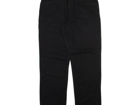 CARHARTT Mens Trousers Black Relaxed Straight W36 L32 on Sale