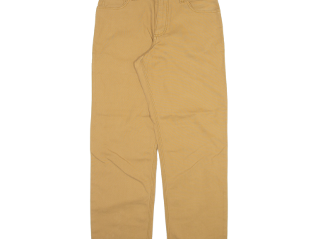 CARHARTT Mens Trousers Beige Relaxed Straight W30 L30 Online now