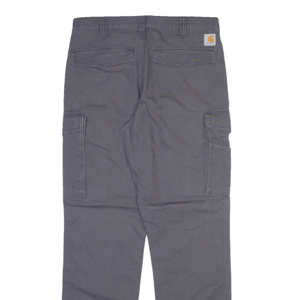 CARHARTT Cargo Mens Trousers Grey Relaxed Straight W32 L32 For Discount