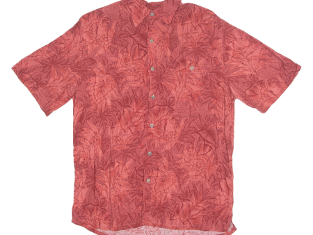 BATIK BAY Mens Hawaiian Shirt Red Floral S Online