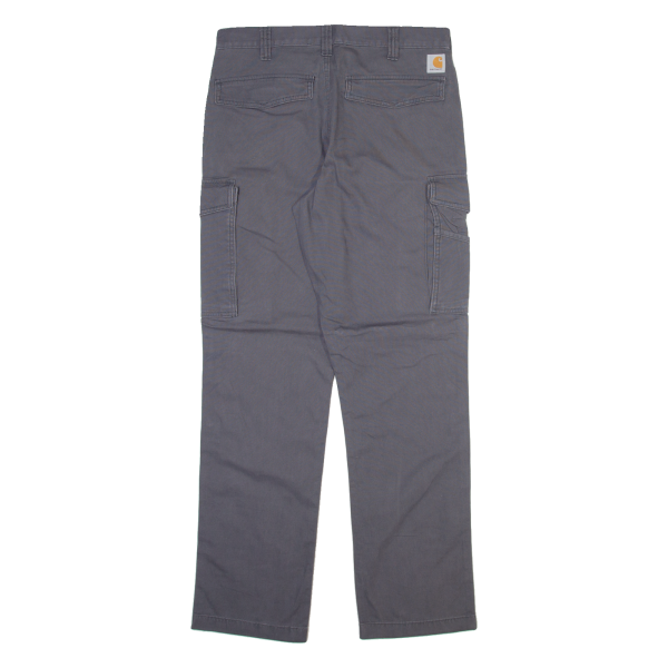 CARHARTT Cargo Mens Trousers Grey Relaxed Straight W32 L32 For Discount