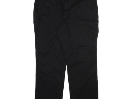 CARHARTT Mens Trousers Black Relaxed Straight W40 L30 Online now