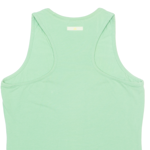 ADIDAS Girls Vest Green Sleeveless 14Y For Discount