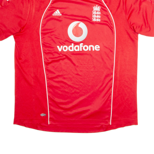 ADIDAS England Cricket Mens Jersey Red Collared XL Online Sale