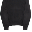 TOMMY HILFIGER Mens Jumper Black Tight Knit L For Sale