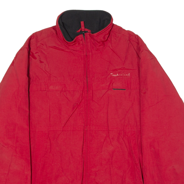 TIMBERLAND Mens Coat Red 2XL Fashion