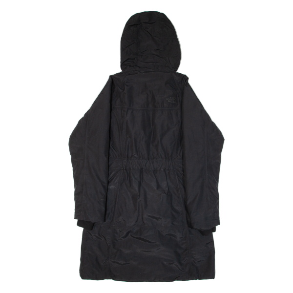 THE NORTH FACE HyVent Insulated Womens Coat Black Nylon Hooded S Hot on Sale