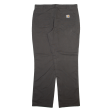 CARHARTT Mens Trousers Grey Relaxed Straight W38 L34 Online Hot Sale