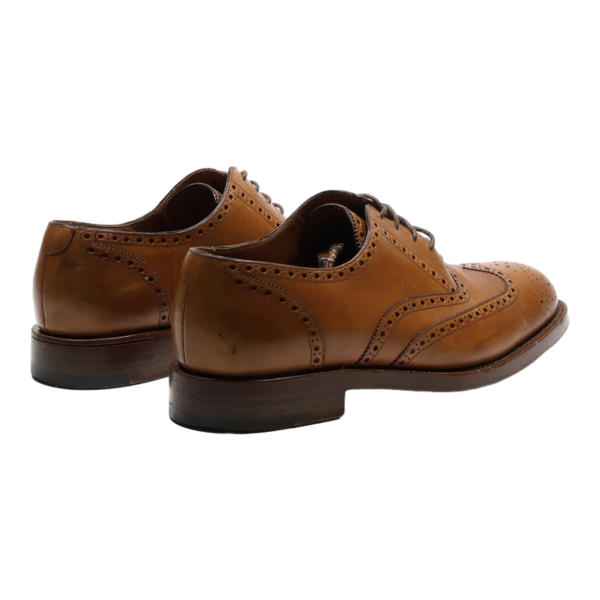 BALLY Scribe Brogue Shoes Brown Leather Mens UK 6 Hot on Sale