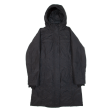 THE NORTH FACE HyVent Insulated Womens Coat Black Nylon Hooded S Hot on Sale