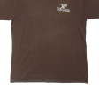 ANVIL Mens T-Shirt Brown L For Sale