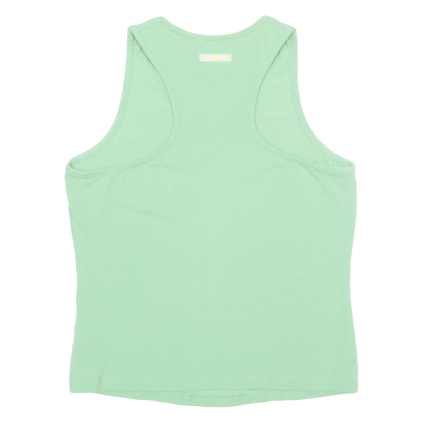 ADIDAS Girls Vest Green Sleeveless 14Y For Discount