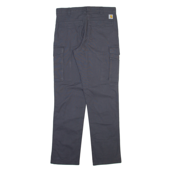 CARHARTT Cargo Mens Trousers Grey Relaxed Straight W34 L34 For Discount