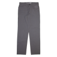 CARHARTT Mens Trousers Grey Relaxed Straight W34 L36 Hot on Sale