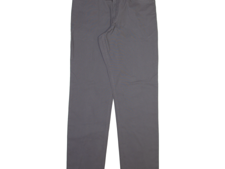 CARHARTT Mens Trousers Grey Relaxed Straight W34 L36 Hot on Sale