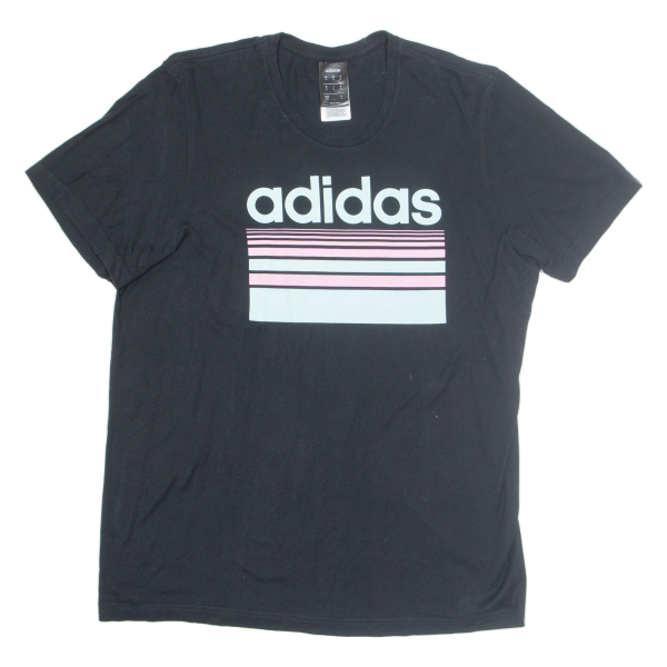 ADIDAS Mens T-Shirt Black M Hot on Sale