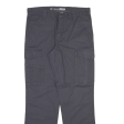 CARHARTT Cargo Mens Trousers Grey Relaxed Straight W34 L32 Cheap