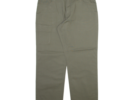 CARHARTT Mens Trousers Green Relaxed Straight W36 L30 Supply