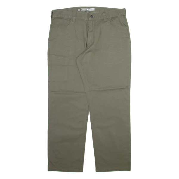 CARHARTT Mens Trousers Green Relaxed Straight W36 L30 Supply