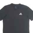 ADIDAS Mens T-Shirt Black S Online now