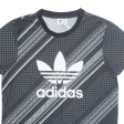 ADIDAS Womens T-Shirt Black UK 16 Discount