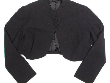 Shawl Womens Blazer Jacket Black 90s S For Sale