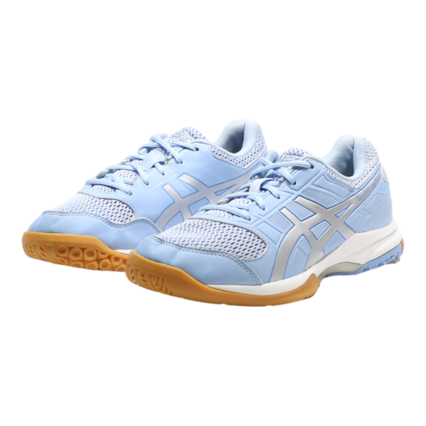 ASICS Gel-rocket Sneaker Trainers Blue Synthetic Womens UK 6 Online