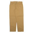 CARHARTT Mens Trousers Beige Relaxed Straight W33 L30 Discount