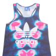 ADIDAS Womens Vest Blue Sleeveless UK 10 Online Hot Sale