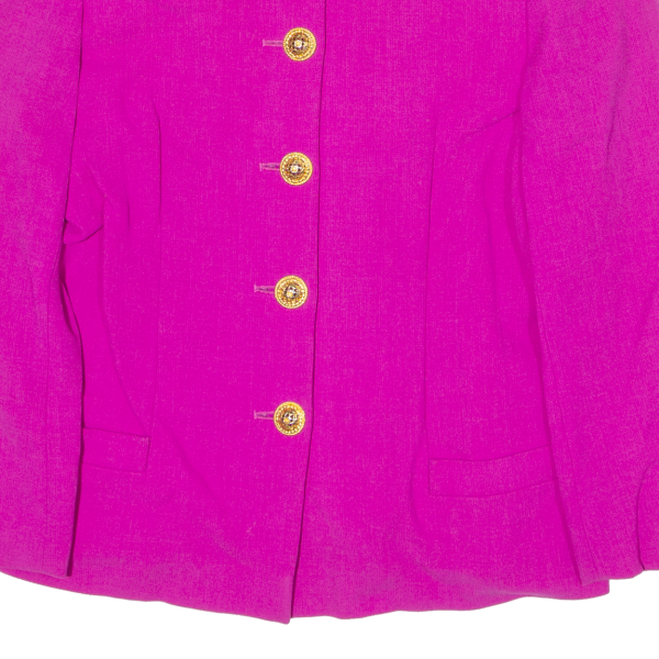 STIFF Womens Blazer Jacket Pink Wool 80s UK 10 Online