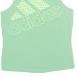 ADIDAS Girls Vest Green Sleeveless 14Y For Discount