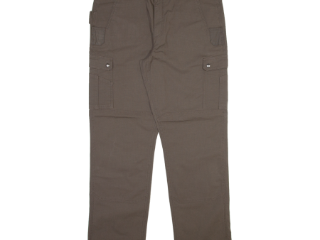 CARHARTT Carpenter Workwear Mens Trousers Grey Relaxed Straight W38 L34 Discount