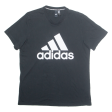 ADIDAS Mens T-Shirt Black L For Discount