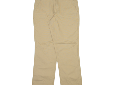 CARHARTT Mens Trousers Beige Relaxed Straight W32 L32 on Sale