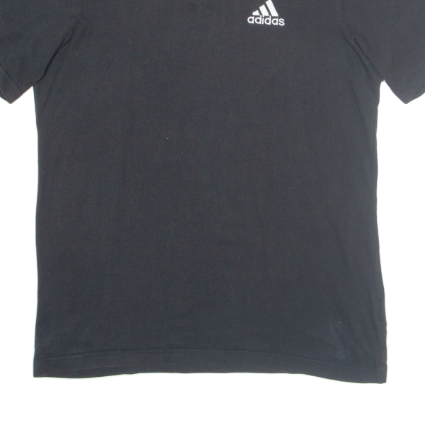 ADIDAS Mens T-Shirt Black S Online now