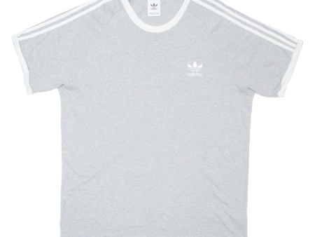 ADIDAS Mens T-Shirt Grey XL For Discount