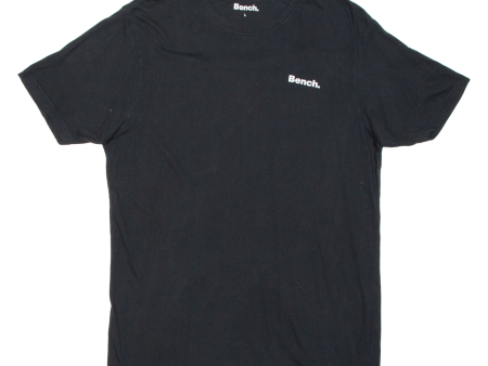 BENCH Mens T-Shirt Black L Supply