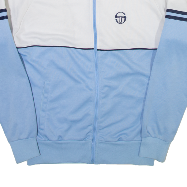 SERGIO TACCHINI Mens Track Jacket Blue Colourblock M Supply