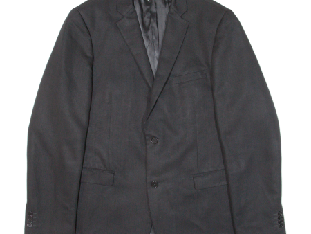 BALMAIN Mens Blazer Jacket Black L For Sale